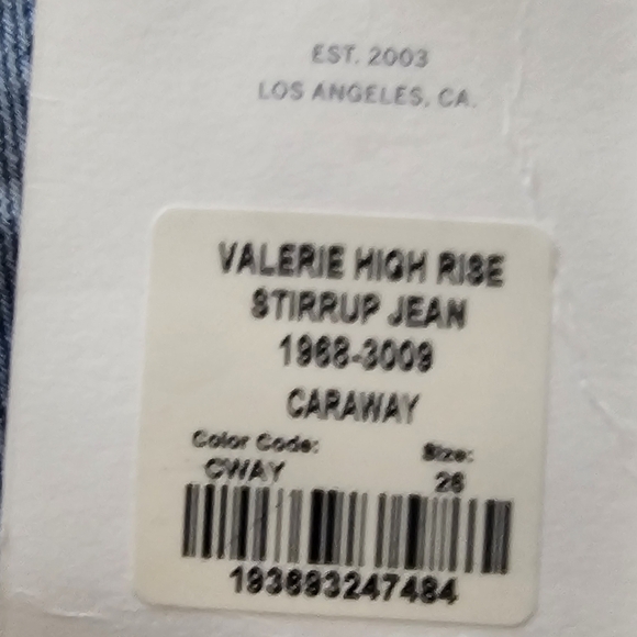 Citizens of Humanity Valerie High Rise Tapered Stirrup Jean - Picture 3 of 4